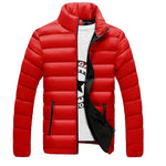 Casual Men Jacket 2018 New Arrival Winter Outwear Coat Male Comfortable Warm Bomber Jacket Men Solid Quality Coats Homme M-3XL
