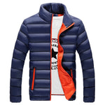 Casual Men Jacket 2018 New Arrival Winter Outwear Coat Male Comfortable Warm Bomber Jacket Men Solid Quality Coats Homme M-3XL