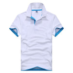 New 2019 Men's brand men Polo shirt D esigual Men's cotton short-sleeved polo shirt sweatshirt T-ennis Free shipping XS-3XL