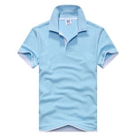 New 2019 Men's brand men Polo shirt D esigual Men's cotton short-sleeved polo shirt sweatshirt T-ennis Free shipping XS-3XL