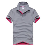 New 2019 Men's brand men Polo shirt D esigual Men's cotton short-sleeved polo shirt sweatshirt T-ennis Free shipping XS-3XL