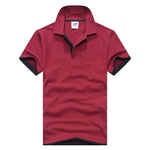 New 2019 Men's brand men Polo shirt D esigual Men's cotton short-sleeved polo shirt sweatshirt T-ennis Free shipping XS-3XL