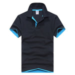 New 2019 Men's brand men Polo shirt D esigual Men's cotton short-sleeved polo shirt sweatshirt T-ennis Free shipping XS-3XL