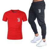 Hot 2019 summer new brand short sleeve shirt men sportswear suit men's sweatshirt men's brand clothing  t shirt set tracksuit