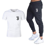 Hot 2019 summer new brand short sleeve shirt men sportswear suit men's sweatshirt men's brand clothing  t shirt set tracksuit